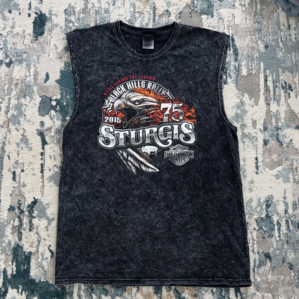 Harley Davidson Sturgis 75th anniversary top